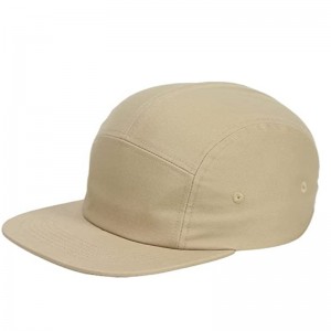 Logo 3D Embroidery custom logo New design unstructured low profile camp blank plain nylon 5 panel hat