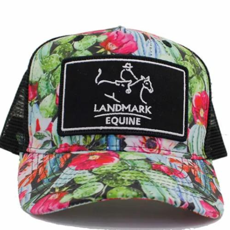 Customized printed fabric 5 Panel Mesh Trucker hat