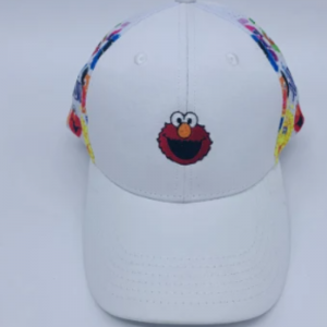 Cotton Baseball Hat with Side Mesh Printing