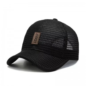 Summer mesh breathable female Korean baseball cap male outdoor leisure sunscreen sunshade net hat