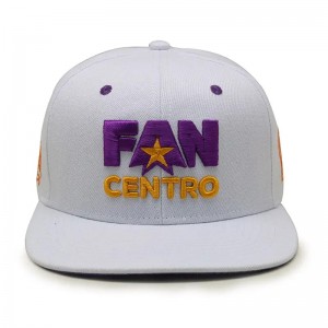 Cheap Wholesale 3D Embroidery 5 Panel Cap Custom Snapback Cap