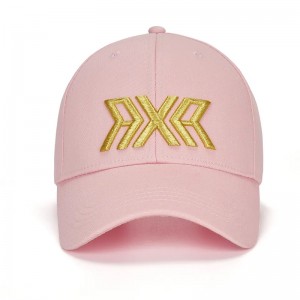 RXG LISA Brand Adjustable Curved Cotton Running Sports Casquette Hats Snapback Black Base Ball Cap
