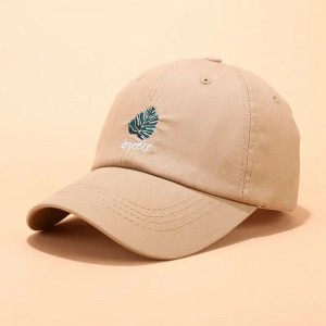 100% Cotton Custom 6 Panel Dad Hat, Embroidered logo Unstructured Dad Hat Custom