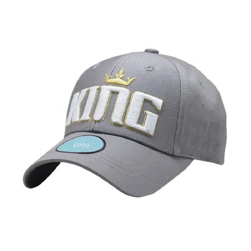 Professional custom made BCI organic cotton twill 6 panel structured sports baseball cap and hat with 3D logo