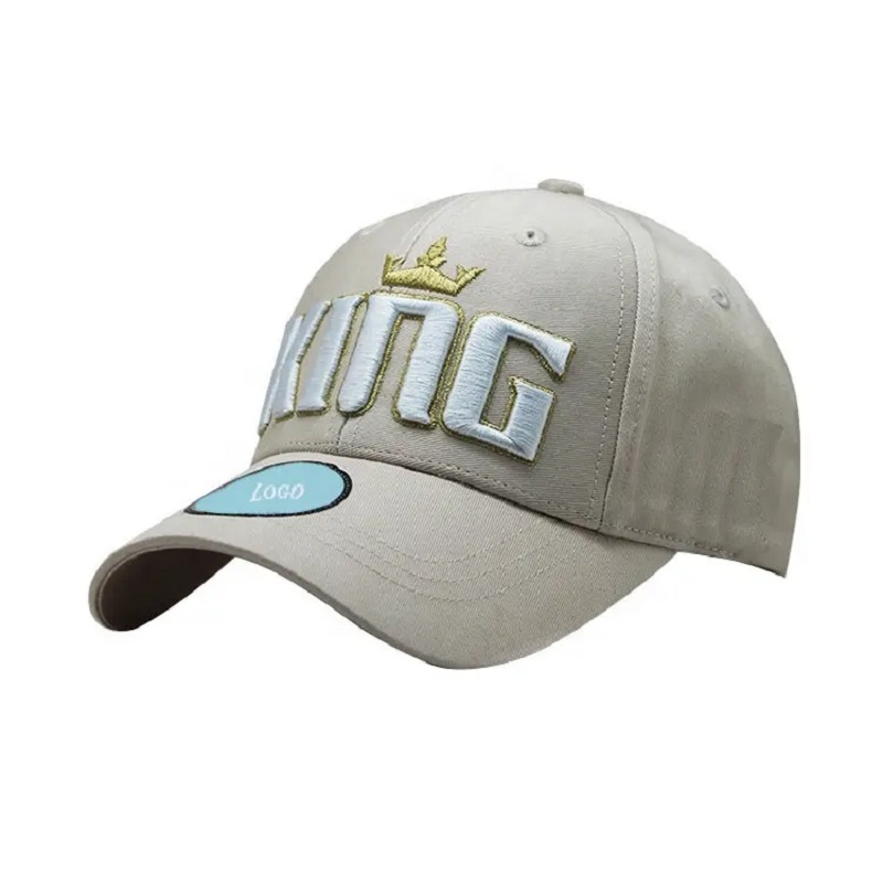 Professional custom made BCI organic cotton twill 6 panel structured sports baseball cap and hat with 3D logo