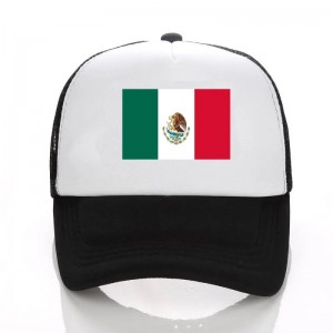 Baseball Cap Mexico Flag Print Dad Hat Women Men Snapback Fashion Hip Hop Travel and leisure outdoor sports Trucker hat