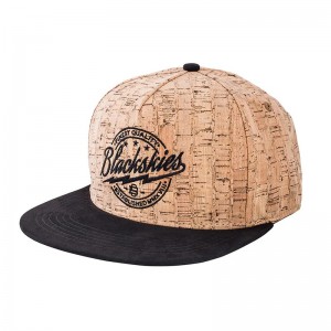 New Design Mens Gorras 6 Panel Embroidery Patch Custom Cork Baseball Cap Sports Hats